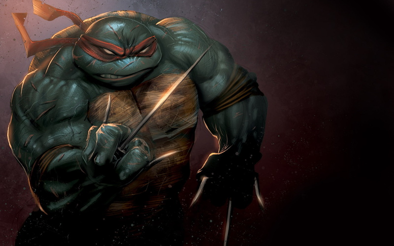 1080P, mutant, ninja, tmnt, cartoons, turtles, fictional, teenage, illustration, raphael, character
