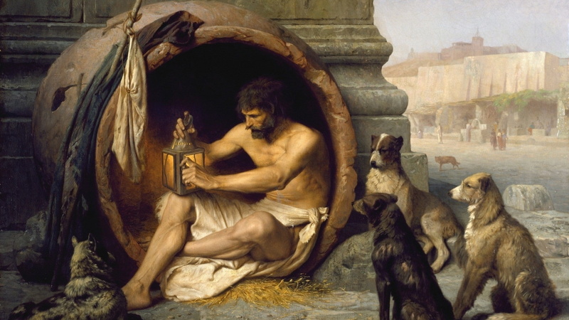 1080P, hd, paintings, jeanlon, art, dogs, x, grme, diogenes, animals