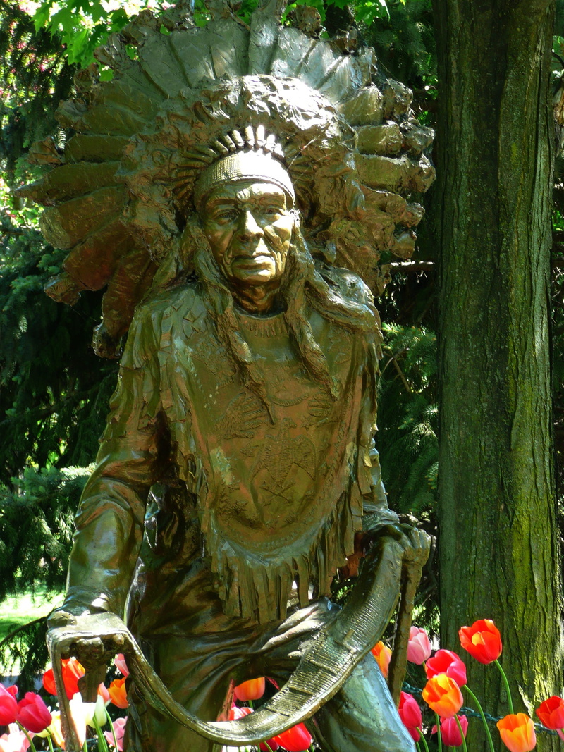 park, ornate, idol, Indian, flower, angel, spirituality, Statue, representation, culture, creativity, female likeness, 2K, america, American, sculpture