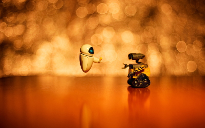 2K, eve, wall e