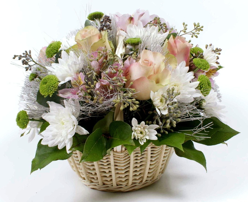 pink Color, white, petal, season, bouquet, beautiful, container, plant, wedding, bunch of flowers, love, flower arrangement, wicker, close-up, elegance