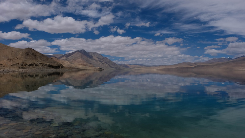 water, tsomoriri, 4K, reflection, ladakh, tranquility, environment, lake, waterfront, remote, karzok, cloud - sky, mountain range, tranquil scene, day