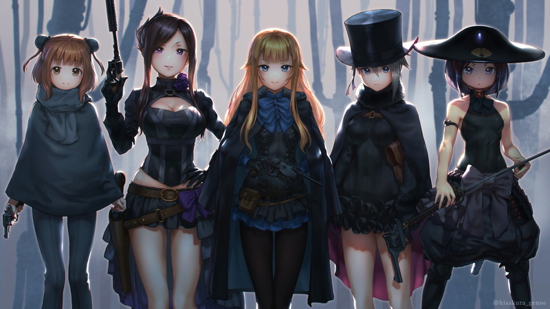 art, girls, anime, Princess Principal, 1080P