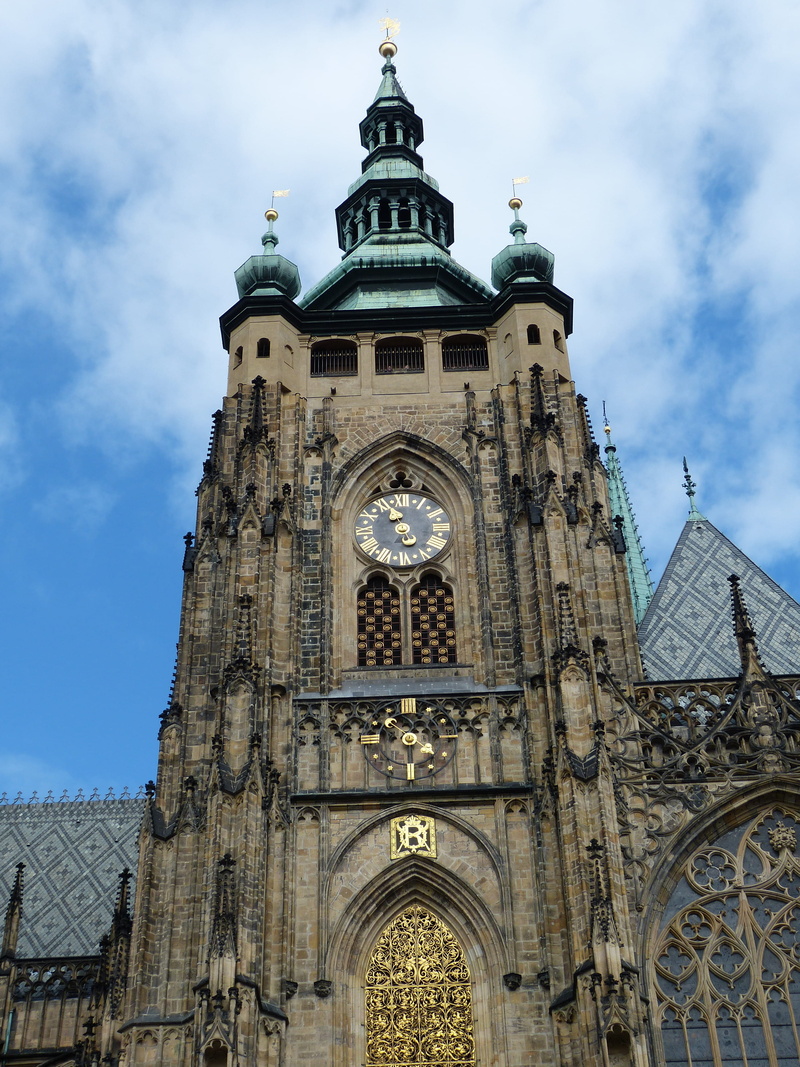 clock, nature, architecture, tower, building exterior, built Structure, time, outdoors, spirituality, place of worship, Prague, arch, ornate, Old Town