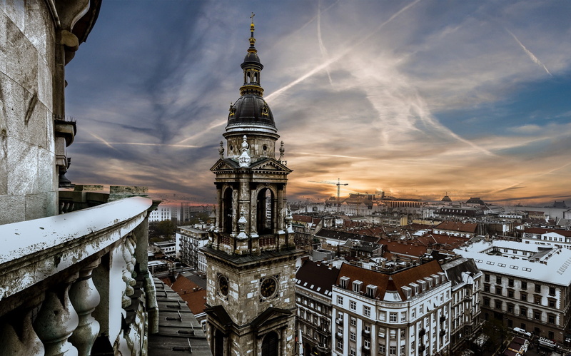 St Stephens Basilica, Budapest, 1080P, architeccture