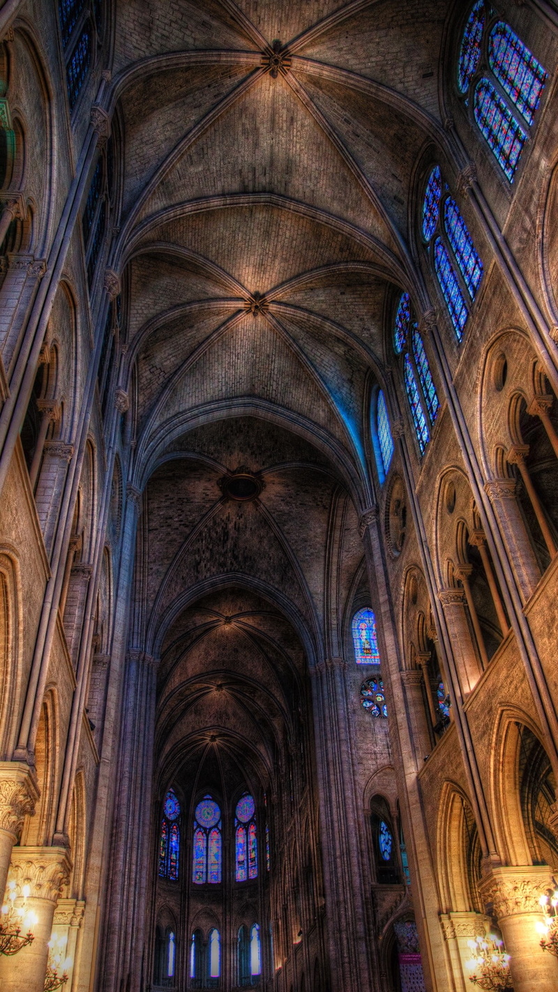 landscape, arch, indoors, place of worship, stained glass, belief, built structure, architecture and art, low angle view, architectural column, architecture