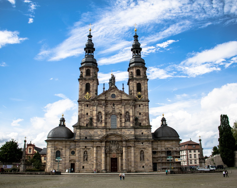 dome, place of worship, belief, christianity, spirituality, no people, fulda, house of prayer, historically, building, 4K, house of worship, architecture