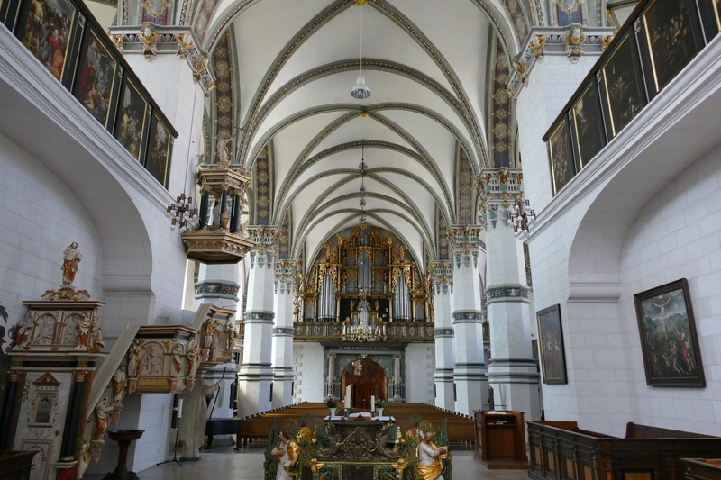 religion, architecture And Buildings, church, 5K, Lower Saxony, europe, architecture, belief, altar, City, old town, Wolfenbüttel, nave, music, pillar
