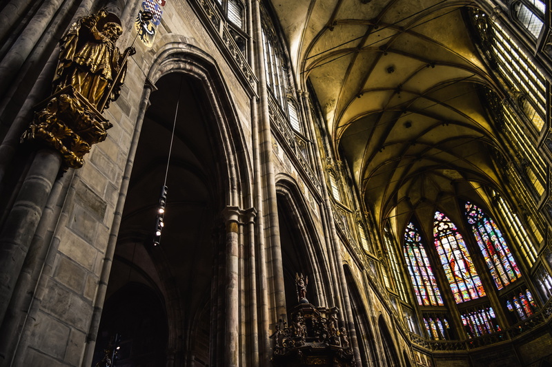 stained Glass, building, window, architecture, pipe organ, altar, Cathedral, spirituality, gothic Style, europe, religion, ceiling, arch, history, interior