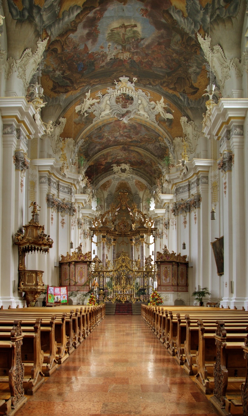 bench, trier, in a row, spirituality, architectural column, mural, building, architecture, aisle, the way forward, brown, church pews, seat, protestant