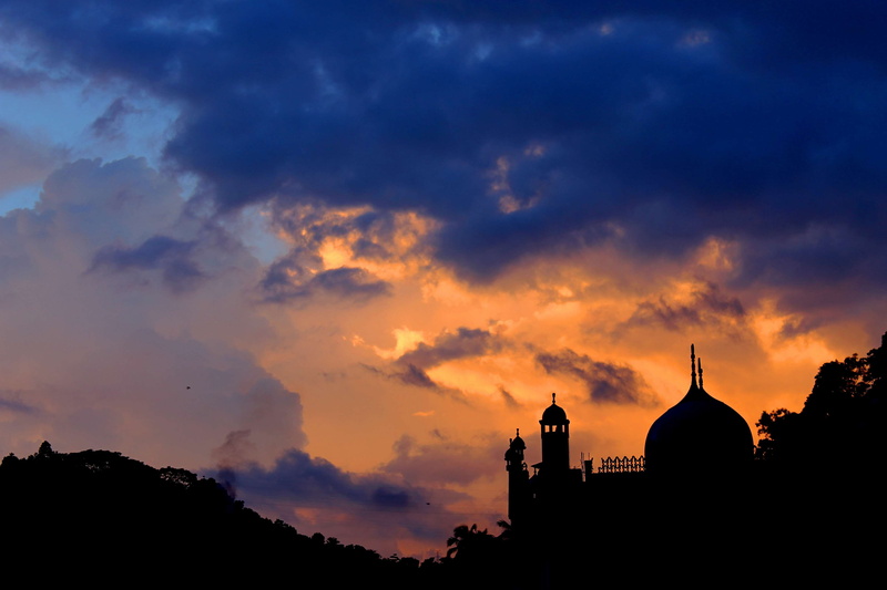 environment, belief, place of worship, dome, building, architecture, building exterior, silhouette, history, religion, sky, scenic, landscape, meteorology
