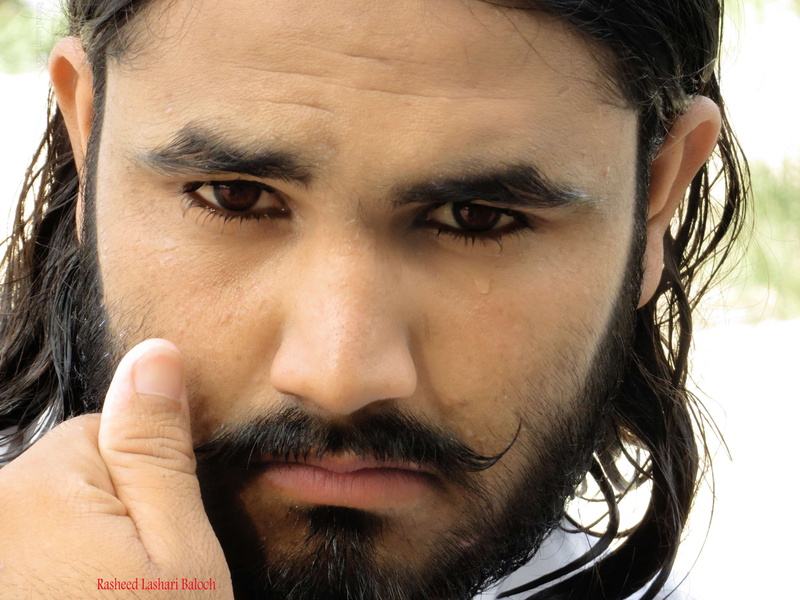 real people, contemplation, young adult, adult, one person, hairstyle, men, rasheed lashari baloch, brown eyes, beard, hair, young men, close-up, portrait
