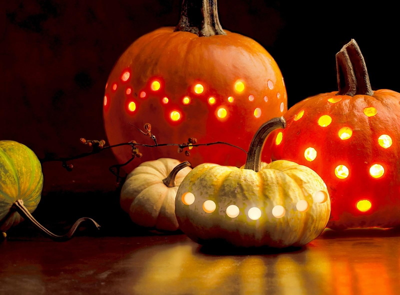 gourd, holiday, lantern, decoration, jack O Lantern, backgrounds, yellow, food, freshness, still life, creativity, dark, candle, indoors, themed, pumpkins