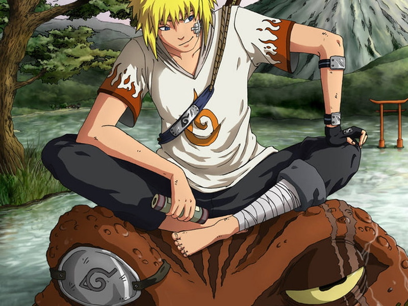 anime, 480P, gamabunta, hd, Naruto, art, toad
