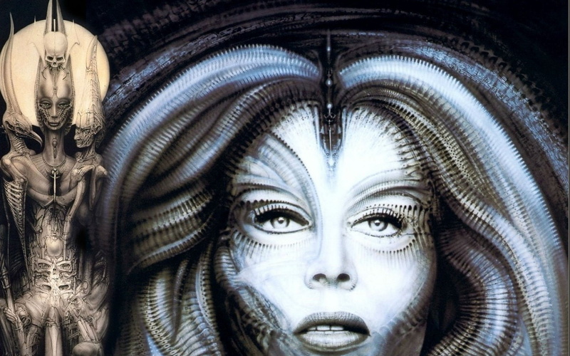 h, Dark, female likeness, no people, statue, religion, sci, craft, Giger, emotion, close-up, belief, 1080P, fi, architecture, portrait, human representation