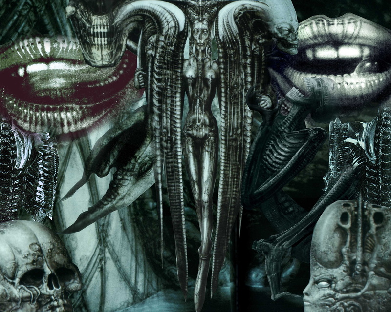 backgrounds, fantasy, horror, fi, Dark, Evil, statue, representation, Giger, art, mouth open, artwork, indoors, day, r, history, human representation, sculpture