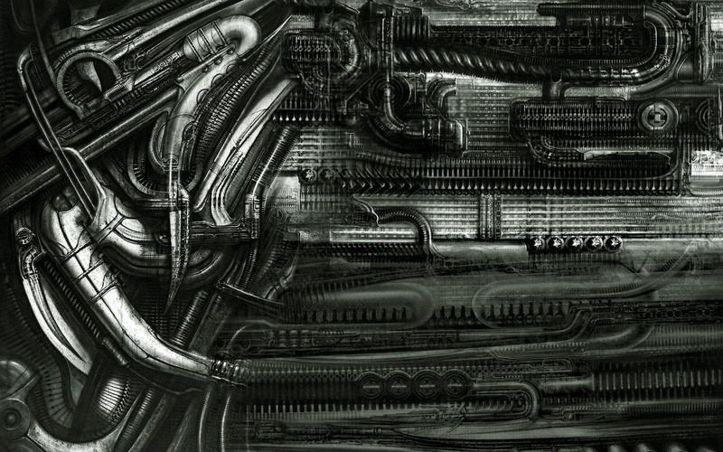 1080P, artistic, fantasy, Evil, Dark, h, art, fi, sci, Giger, r, horror, artwork
