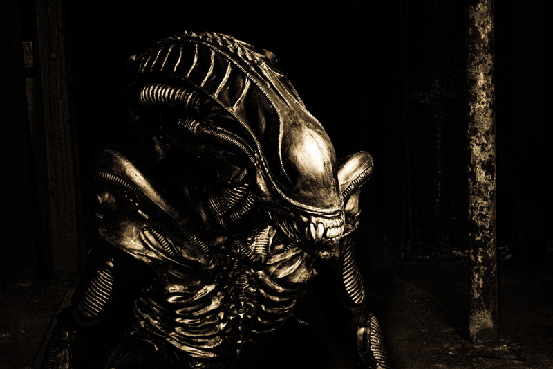sci, r, Dark, fantasy, Giger, horror, artistic, h, fi, Evil, alien, Xenomorph, Aliens, artwork, 2K, art
