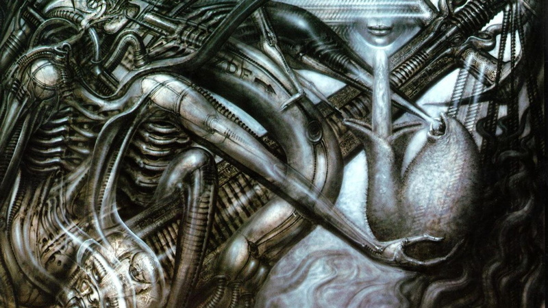 fantasy, artistic, horror, Evil, 2K, artwork, art, r, fi, Dark, sci, Giger, h