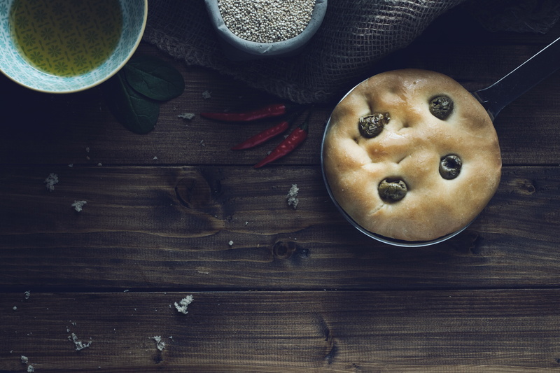 sweet Food, vegetarian, wheat, freshness, bio, table, close-up, ready-to-eat, pastry, mediterranean, flat bread, berry fruit, wood, snack, wellbeing, still life