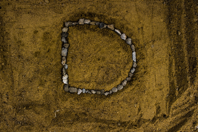 alphabet letters, rough, metal, geometric shape, no people, creativity, high angle view, english alphabet, land, yellow, 5K, shape, art and craft, textured