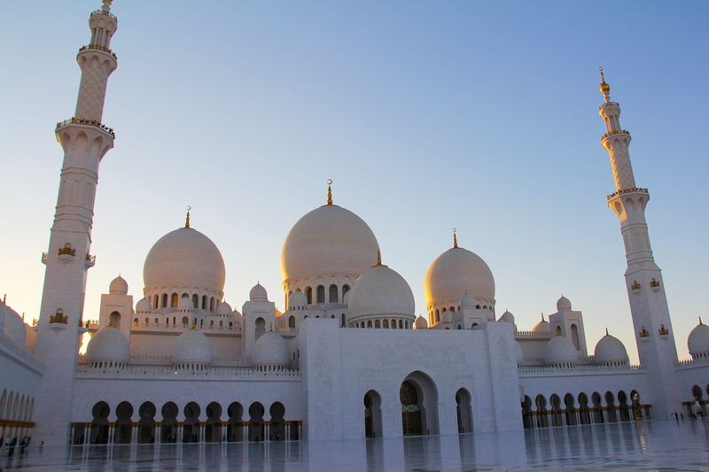 clear sky, the past, built structure, muslim, nature, uae, history, architecture, no people, minaret, arab, travel, religion, arch, middle east, islam
