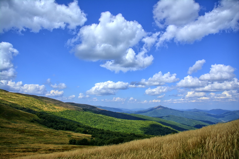 the silence, tranquility, nature, trail, travel, environment, mountain range, blue sky, field, scenics, hill, mountain, clouds, peace of mind, no people