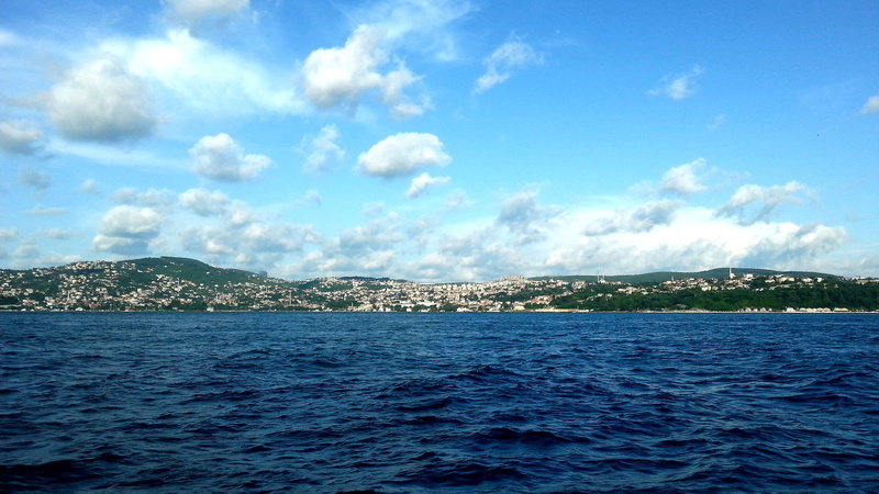 sea of marmara, 1080P, sariyer, turkey, blue sea, sea, istanbul