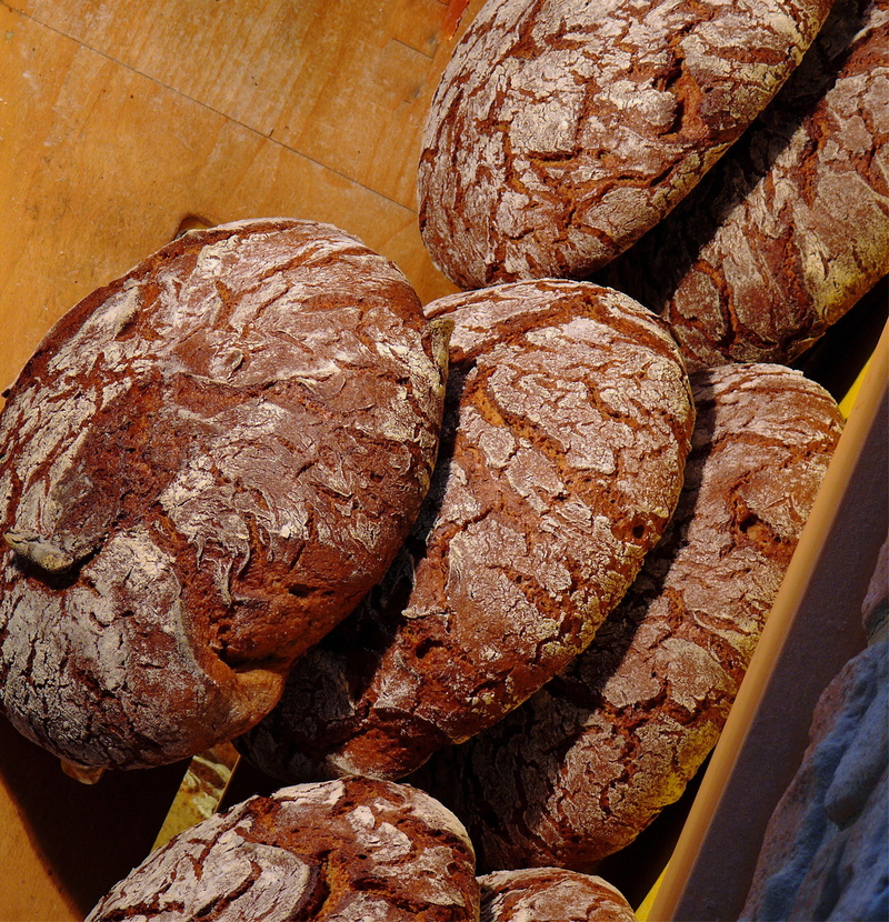 food, no people, bakery, large group of objects, food and drink, bread, table, tastes, organic, thank god, close-up, 2K, brown bread, healthy eating, high angle view