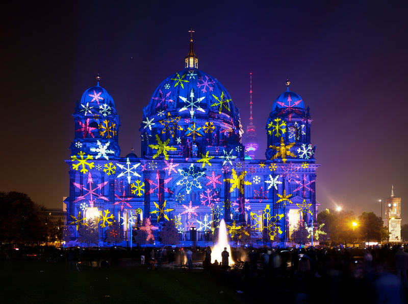 Europe, building exterior, illuminated, yellow, crowd, built structure, night, place of worship, religion, travel destinations, belief, dome, tourism, city