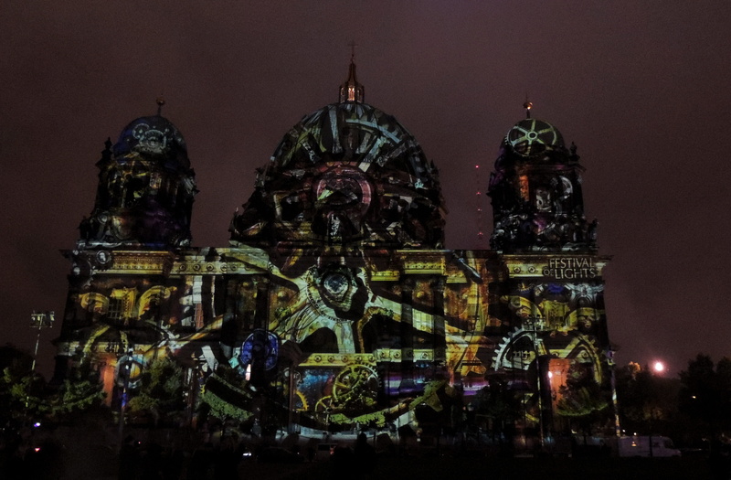 berlin at night, religion, light, lighting, Festival Of Light, night, outdoors, dome, built structure, 4K, belief, tower, festival, nature, big city, building exterior