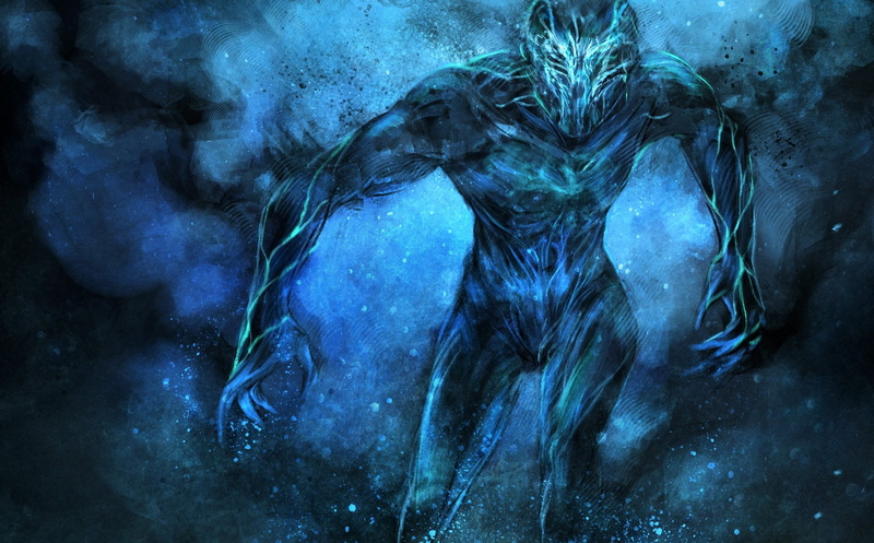 blue, 1080P, Outlast, creature