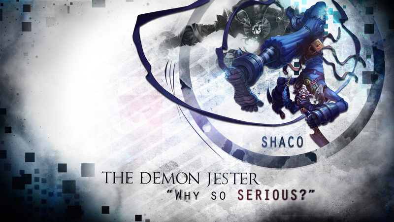 legends, jester, demon, league, shaco, 1080P