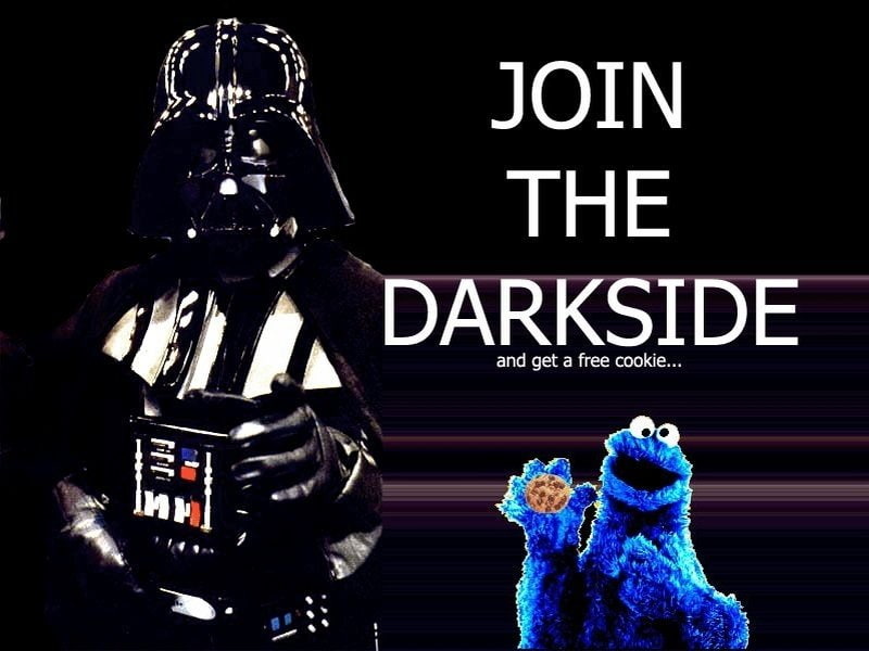 480P, john, Humor, Darth Vader, get, Funny, cookie, Star Wars, darkside