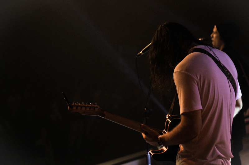 studio shot, skill, standing, performance, playing, string instrument, one person, musical instrument, god, 5K, person, jesu, young adult, stage, guitarist