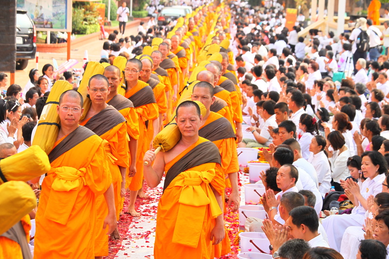 temple, group of people, monk - Religious Occupation, orange, buddhism, men, phra dhammakaya, outdoors, standing, dhammakaya pagoda, togetherness, buddhists