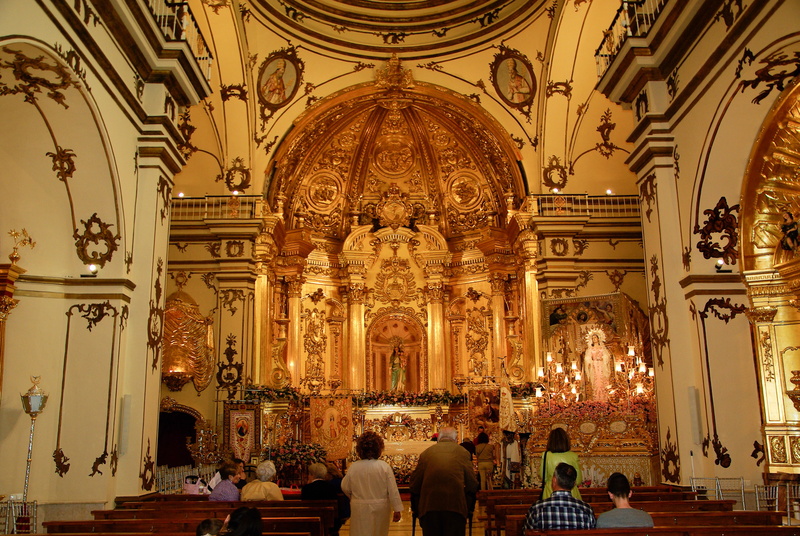 crowd, architecture, group of people, holy week, real people, tourism, adult, women, religion, travel destinations, arch, travel, ceiling, building exterior