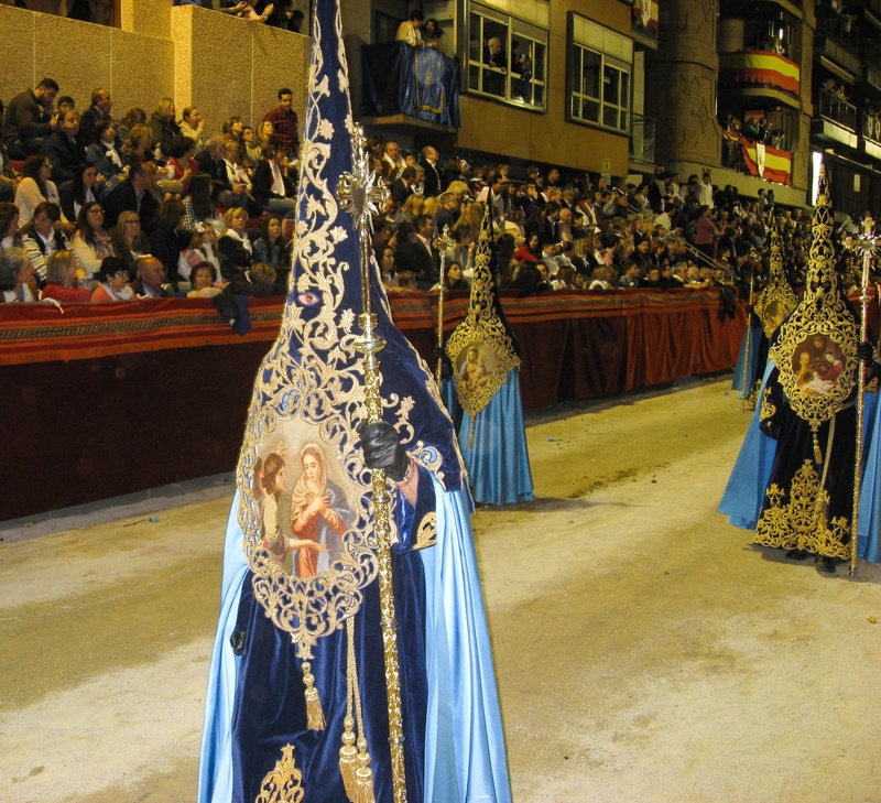 parade, 2K, women, architecture, people, lorca, group of people, lifestyles, embroidery, real people, performance, festival, clothing, penitents, traditional clothing