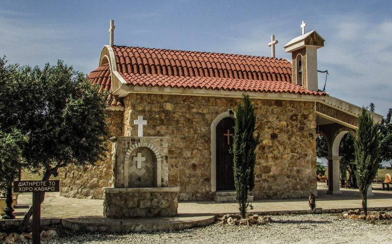 Cyprus, history, Vrysoules, sky, religion, old, built structure, building exterior, architecture, 4K, place of worship, architectural column, day, belief