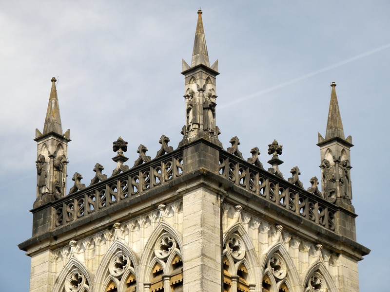 sky, historic, belief, low angle view, no people, belley, built structure, 2K, the past, saint jean baptiste, religious, architectural column, place of worship