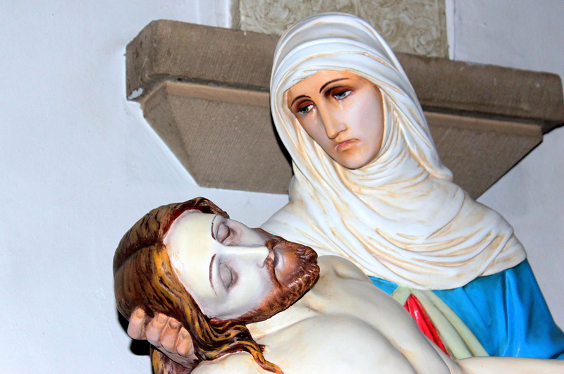 people, Poor, mourning, faith, christ, two people, jesus, mother of god, females, religion, Jesus, headscarf, maria, 4K, holy maria, jesus in the poor of maria