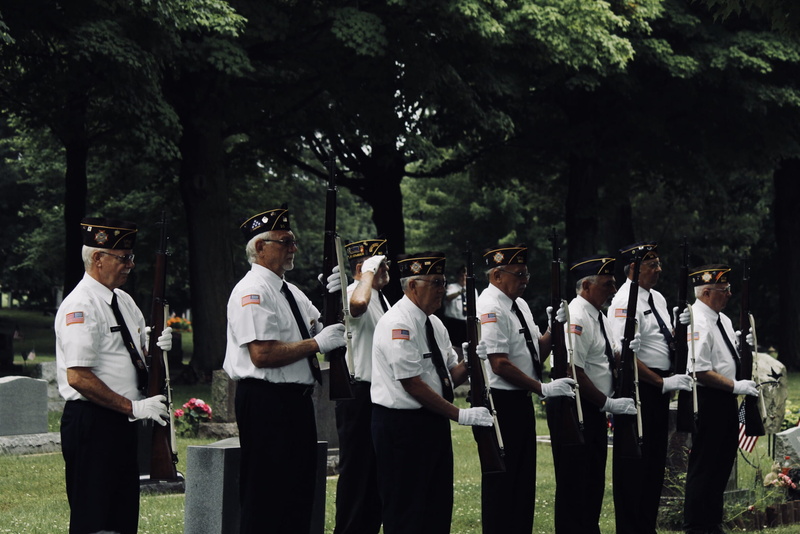 men, vase, outdoors, celebration, police, real people, chef, white color, police officer, standing, white, tree, man, clothing, honor guard, government