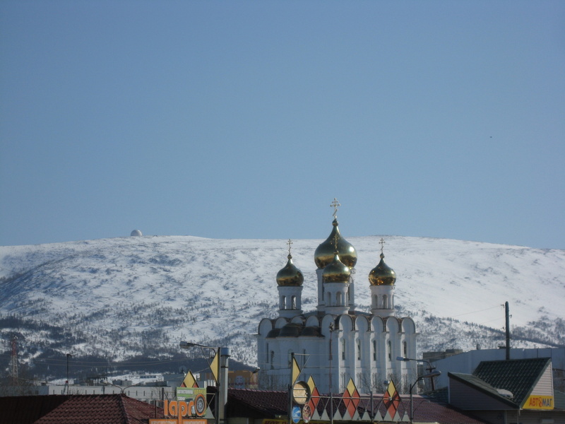 spirituality, travel, building exterior, travel destinations, architecture, clear sky, Mountains, place of worship, Snow, Cathedral, sky, no people, religion