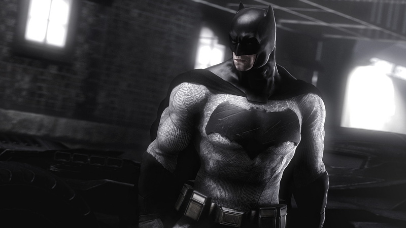 muscular build, weight training, men, 1080P, leisure activity, video games, Batman, adult, lifestyles, real people, one person, young adult, healthy lifestyle