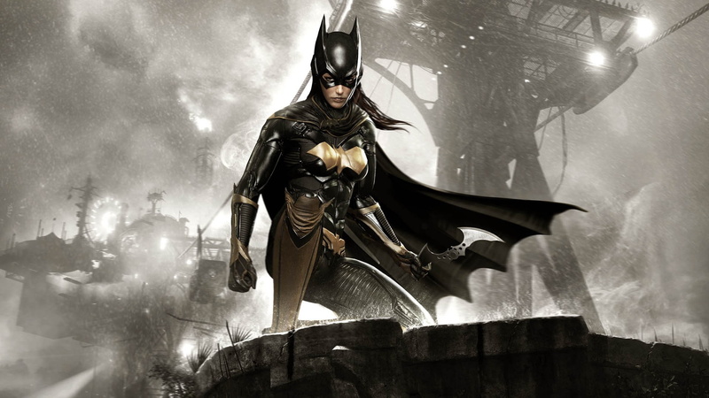 Batman, 1080P, Rocksteady Studios, Batman: Arkham Knight, Batgirl