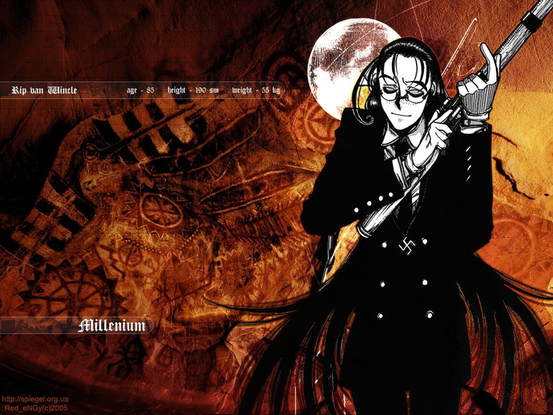 anime, 480P, hellsing, rip, meganekko, van, hd, Rip Van Winkle, winkle, art, x