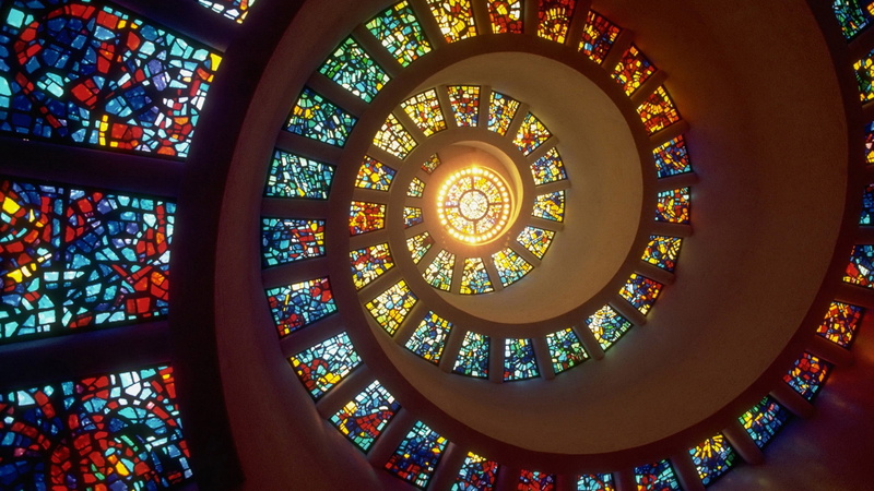 2K, Christianity, colorful, spiritual, psychedelic, abstract