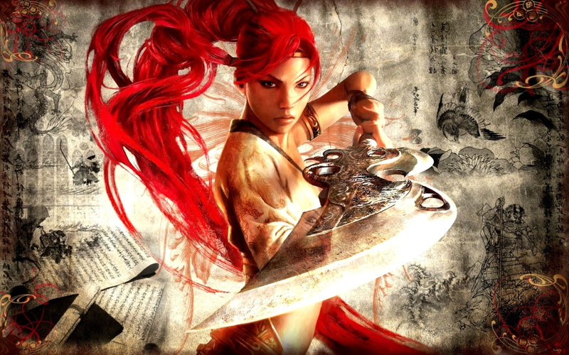 warrior, fantasy, sword, heavenly, 1080P