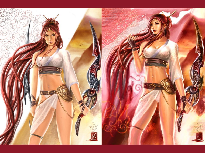 fantasy, sword, 720P, warrior, heavenly
