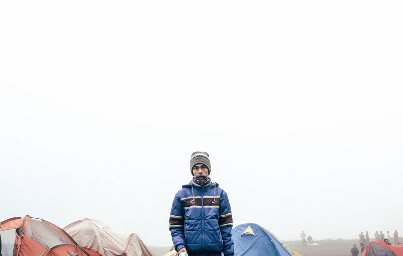 forest, warm clothing, hike, men, sky, front view, outdoors, camping, nature, day, real people, young adult, adult, ranu kumbolo, indonesia, standing, portrait